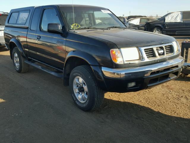 1N6ED26Y7XC310963 - 1999 NISSAN FRONTIER K BLACK photo 1