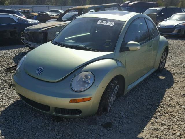 3VWRW31C26M407949 - 2006 VOLKSWAGEN NEW BEETLE GREEN photo 2