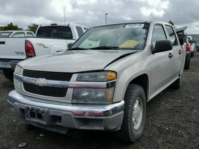 1GCCS138768166119 - 2006 CHEVROLET COLORADO SILVER photo 2