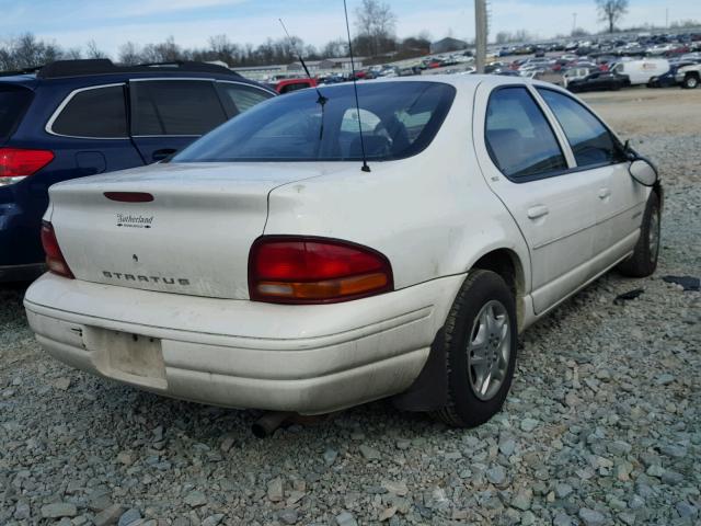 1B3EJ46X7YN185629 - 2000 DODGE STRATUS SE WHITE photo 4