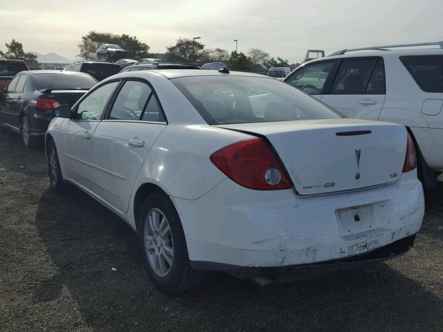 1G2ZG528454127566 - 2005 PONTIAC G6 WHITE photo 3