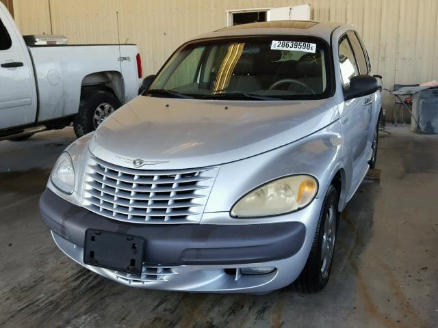 3C8FY4BB61T500689 - 2001 CHRYSLER PT CRUISER GRAY photo 2