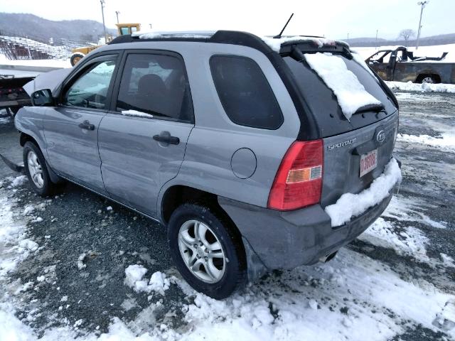 KNDJE723967234529 - 2006 KIA NEW SPORTA GRAY photo 3