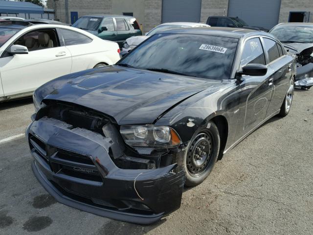 2B3CL5CT8BH511883 - 2011 DODGE CHARGER R/ BLACK photo 2