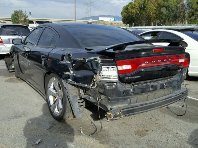 2B3CL5CT8BH511883 - 2011 DODGE CHARGER R/ BLACK photo 3