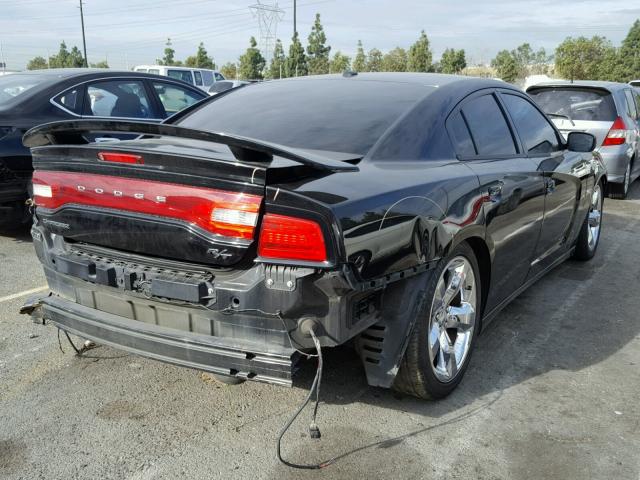 2B3CL5CT8BH511883 - 2011 DODGE CHARGER R/ BLACK photo 4