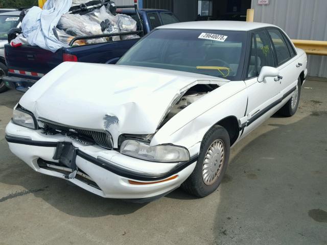 1G4HP52K2XH466272 - 1999 BUICK LESABRE CU WHITE photo 2