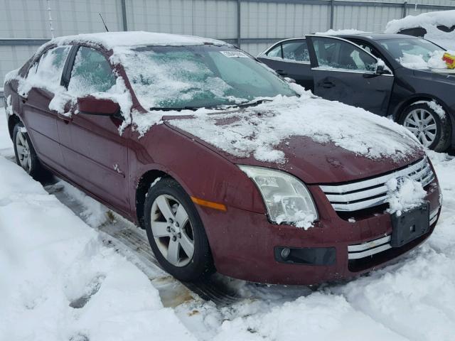 3FAHP07Z17R207290 - 2007 FORD FUSION SE MAROON photo 1