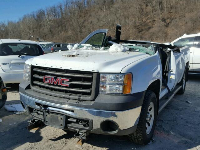 1GTN2TE02DZ277342 - 2013 GMC SIERRA K15 WHITE photo 2