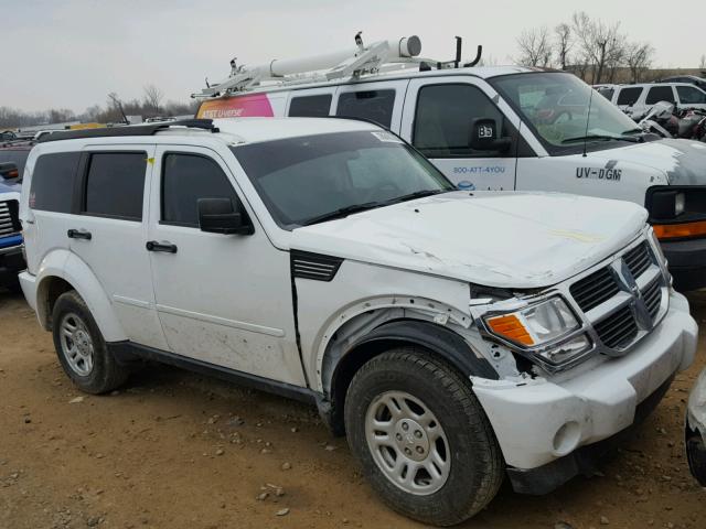 1D4PU2GK8BW516180 - 2011 DODGE NITRO SE WHITE photo 1