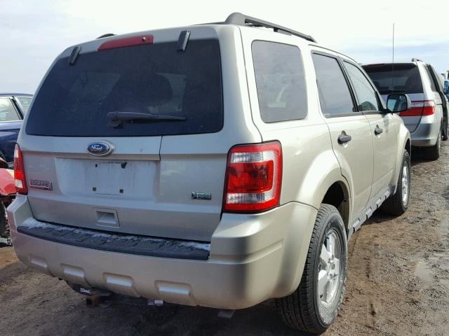 1FMCU0DG0AKA54618 - 2010 FORD ESCAPE XLT TAN photo 4