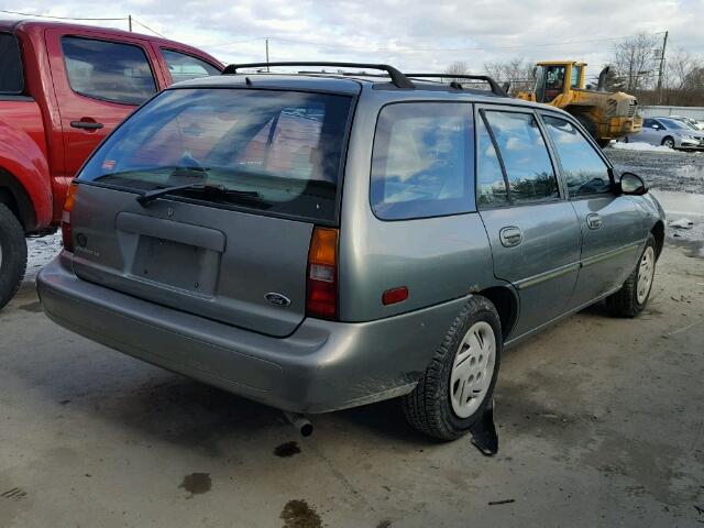 3FAFP15PXWR253519 - 1998 FORD ESCORT SE GRAY photo 4