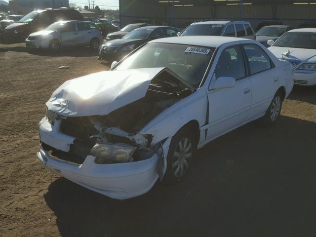 4T1BG22K21U852533 - 2001 TOYOTA CAMRY CE WHITE photo 2