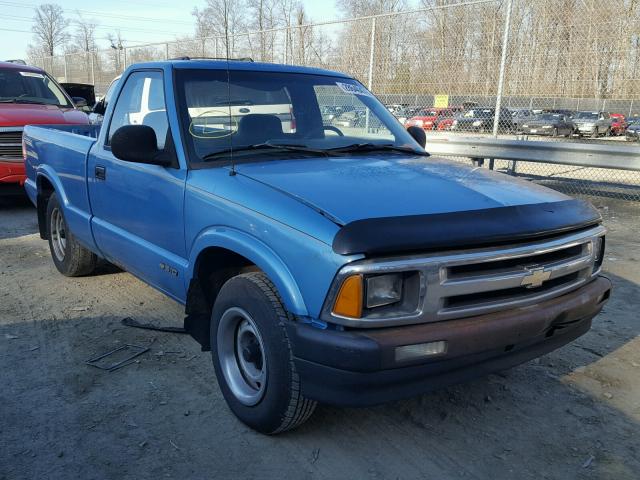 1GCCS1442VK149306 - 1997 CHEVROLET S TRUCK S1 BLUE photo 1