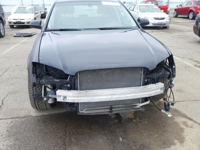 WAUDH78E66A102308 - 2006 AUDI A4 3.2 QUA BLACK photo 9