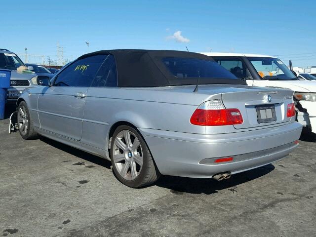 WBABW334X4PL33601 - 2004 BMW 325 CI SILVER photo 3