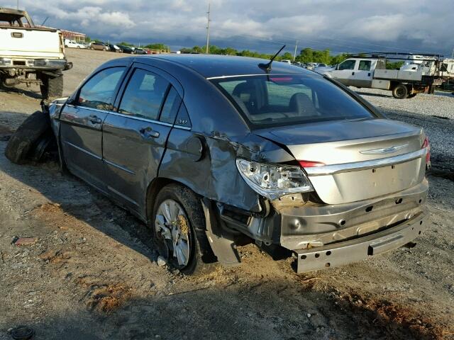 1C3CCBAB3CN273090 - 2012 CHRYSLER 200 LX GRAY photo 3