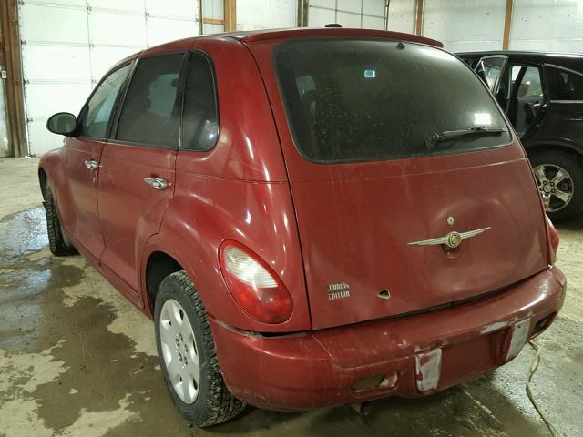 3A4FY58BX6T348190 - 2006 CHRYSLER PT CRUISER MAROON photo 3