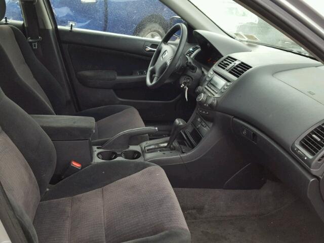 1HGCM56445A027312 - 2005 HONDA ACCORD LX SILVER photo 5