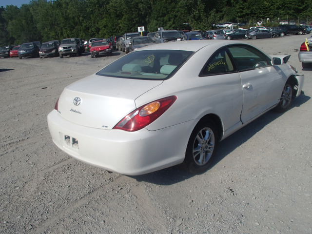 4T1CE38P25U515949 - 2005 TOYOTA CAMRY SOLA WHITE photo 4