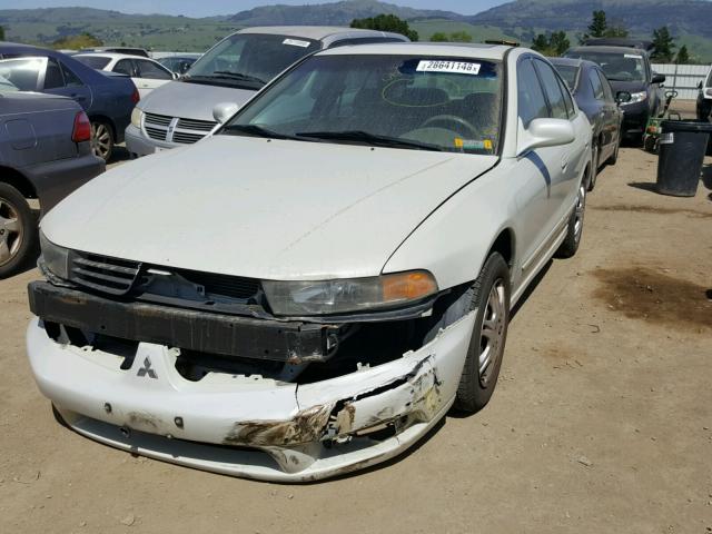 4A3AA46GX3E133320 - 2003 MITSUBISHI GALANT ES WHITE photo 2