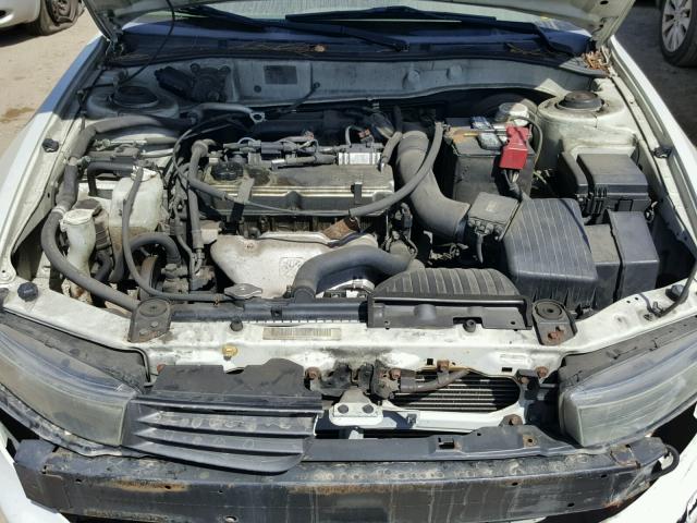 4A3AA46GX3E133320 - 2003 MITSUBISHI GALANT ES WHITE photo 7