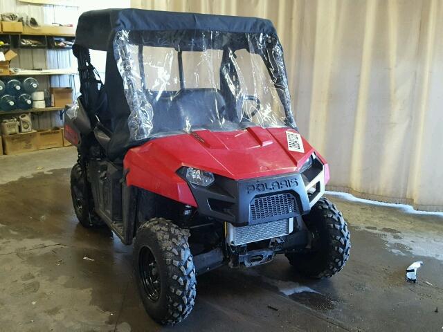 4XARH50A1CF655802 - 2012 POLARIS RANGER 500 RED photo 1