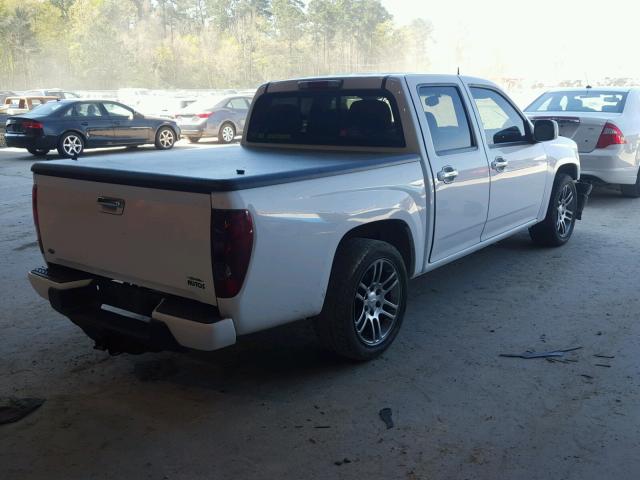1GCDSEFP3B8132557 - 2011 CHEVROLET COLORADO L WHITE photo 4