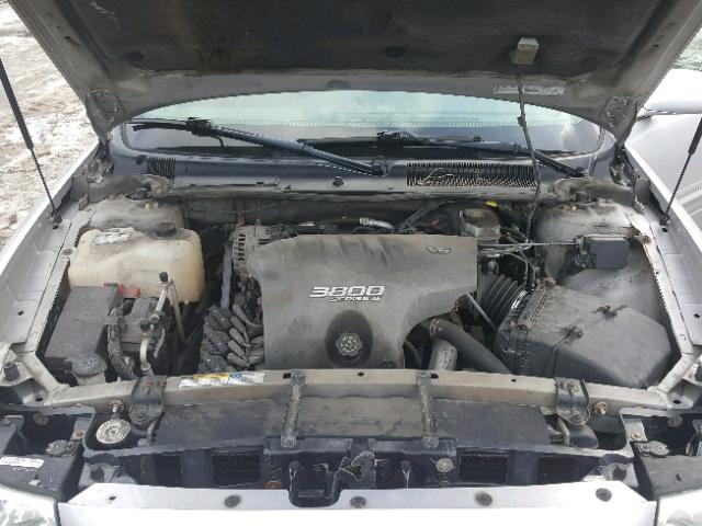 1G4HP54K214148504 - 2001 BUICK LESABRE CU SILVER photo 7