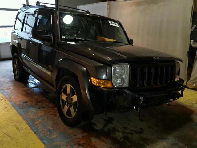 1J8HG48K06C263830 - 2006 JEEP COMMANDER GRAY photo 1