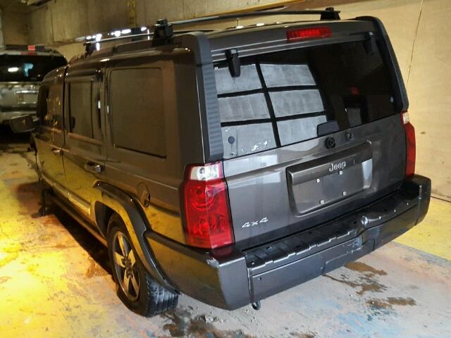 1J8HG48K06C263830 - 2006 JEEP COMMANDER GRAY photo 3