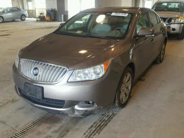 1G4GC5EG2AF318446 - 2010 BUICK LACROSSE C BROWN photo 2