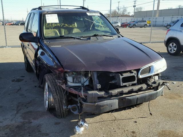 1GHDT13S042298274 - 2004 OLDSMOBILE BRAVADA PURPLE photo 1