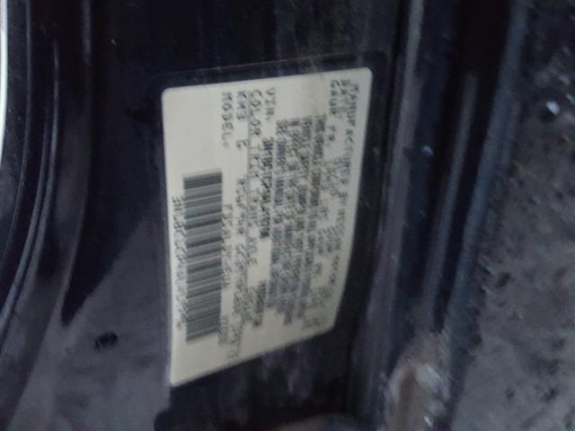 3N1BC1CP4AL419796 - 2010 NISSAN VERSA S BLACK photo 10