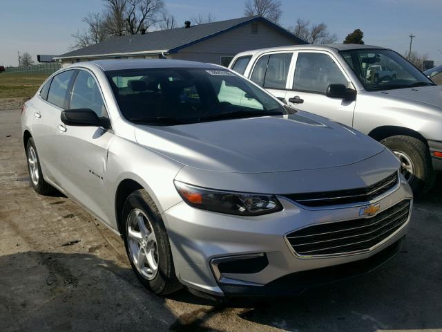 1G1ZB5ST9GF303350 - 2016 CHEVROLET MALIBU LS SILVER photo 1