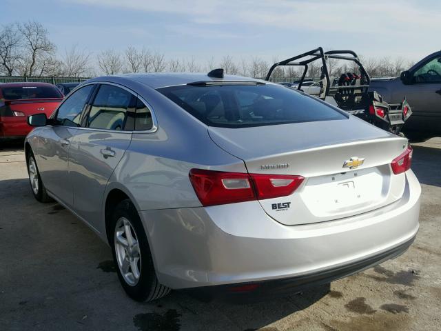 1G1ZB5ST9GF303350 - 2016 CHEVROLET MALIBU LS SILVER photo 3