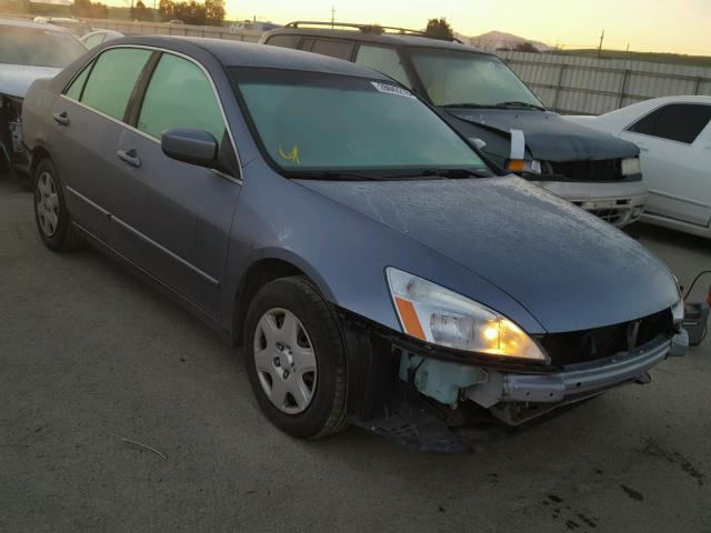 1HGCM56417A086532 - 2007 HONDA ACCORD LX BLUE photo 1