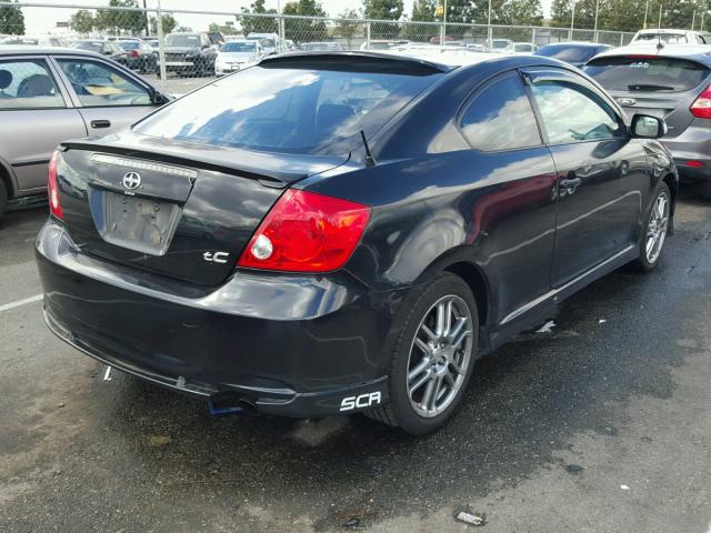 JTKDE177960109232 - 2006 TOYOTA SCION TC 黑色 照片 4