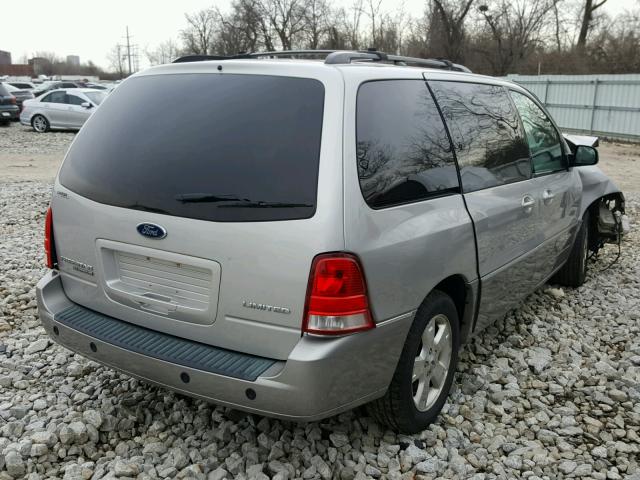 2FMDA58255BA28749 - 2005 FORD FREESTAR L SILVER photo 4