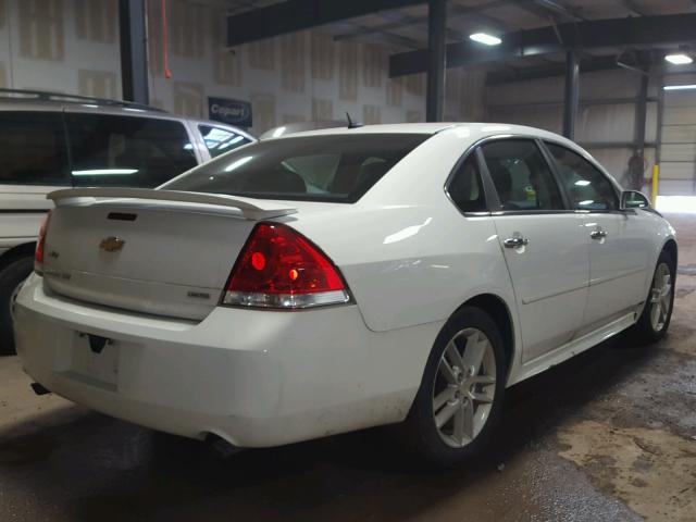 2G1WC5E30E1171045 - 2014 CHEVROLET IMPALA LIM WHITE photo 4