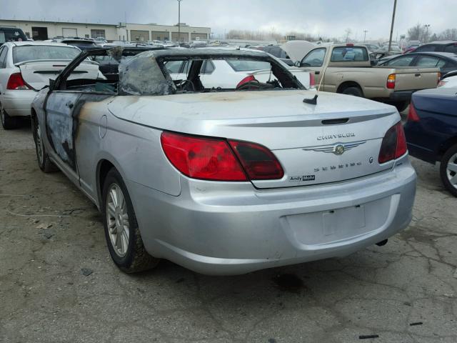 1C3LC55D89N524711 - 2009 CHRYSLER SEBRING TO SILVER photo 3