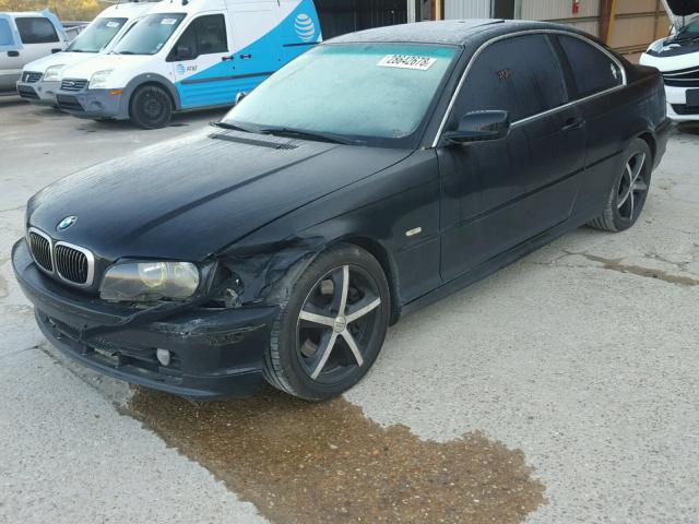 WBABN534X3PH04790 - 2003 BMW 330 CI BLACK photo 2