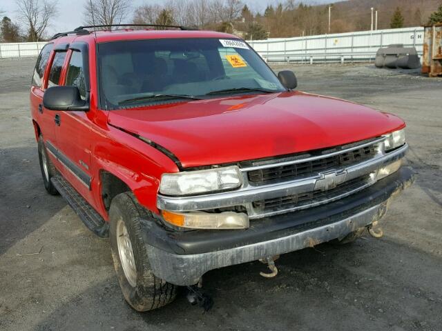 1GNEK13T0YJ103363 - 2000 CHEVROLET TAHOE K150 RED photo 1