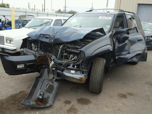 1GNDT13S362325922 - 2006 CHEVROLET TRAILBLAZE BLUE photo 2