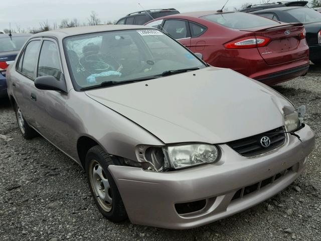 2T1BR12E91C428976 - 2001 TOYOTA COROLLA CE BEIGE photo 1