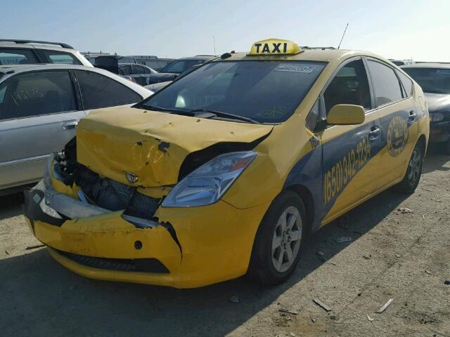 JTDKB20U053019946 - 2005 TOYOTA PRIUS YELLOW photo 2