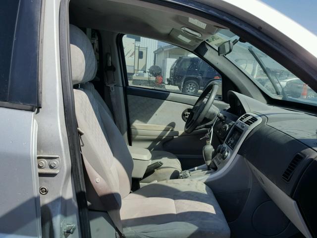 2CNDL63F966082527 - 2006 CHEVROLET EQUINOX LT SILVER photo 5