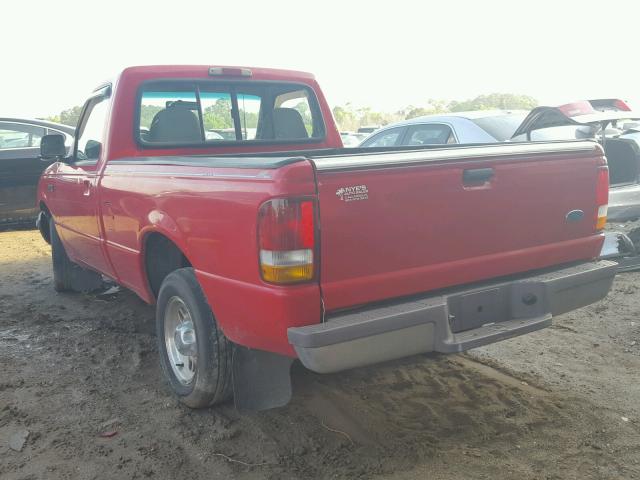 1FTCR10U5TUC99980 - 1996 FORD RANGER RED photo 3