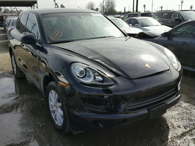 WP1AA2A22BLA01955 - 2011 PORSCHE CAYENNE BLACK photo 1