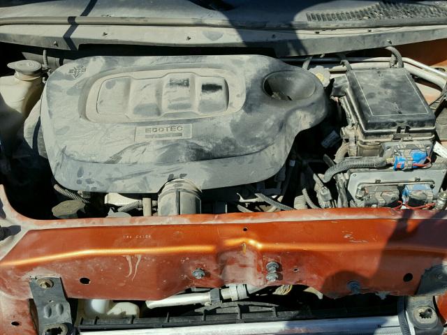 3GNDA23D66S631420 - 2006 CHEVROLET HHR LT ORANGE photo 7